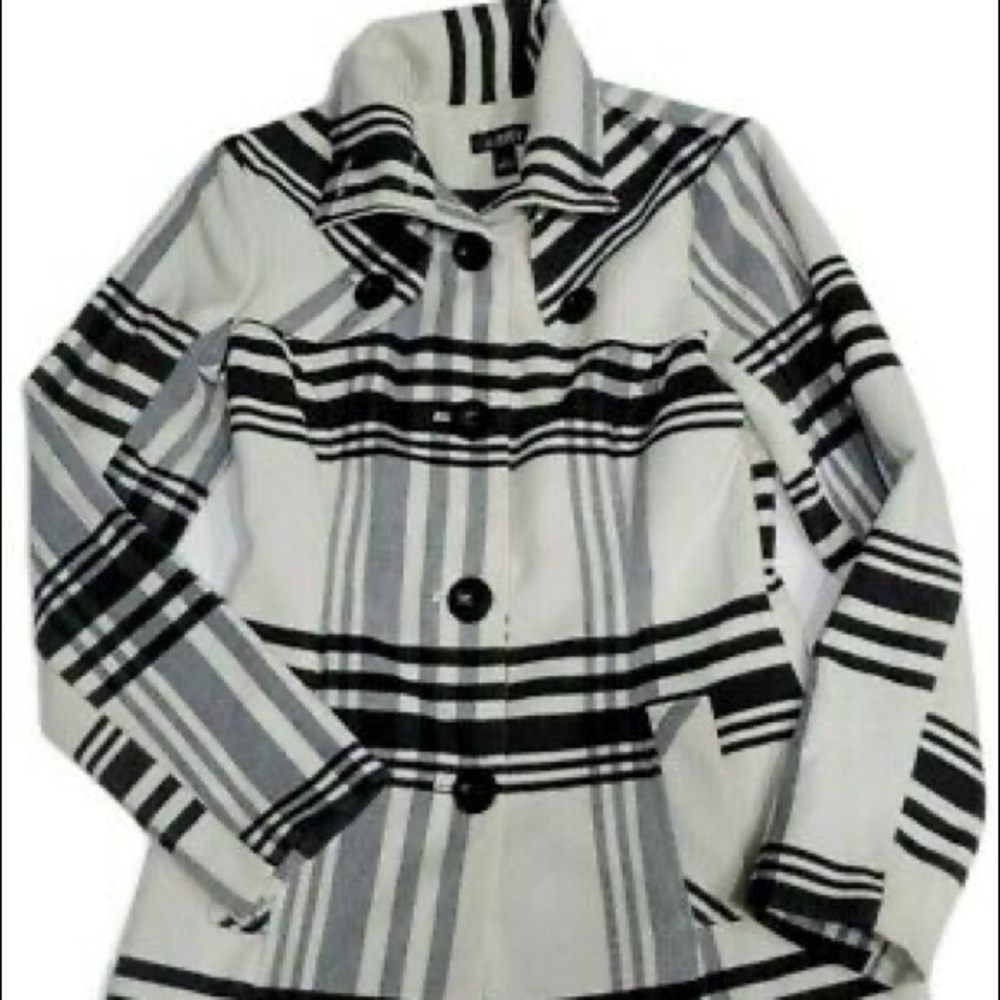 B-Wear Byer California Black and White Coat